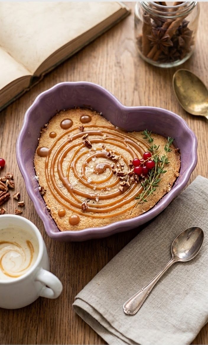 Salted caramel & Vanilj kladdkaka