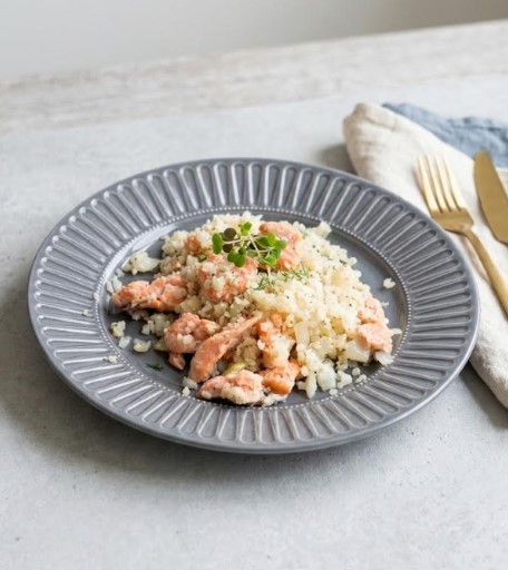 Lax-risotto