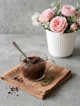 Natt-kladdkake pudding